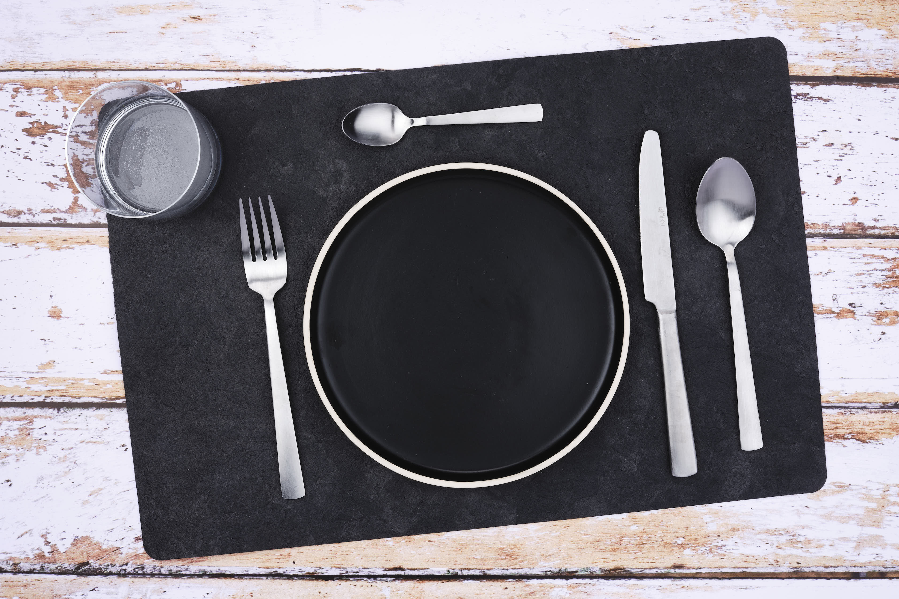 Lot de 6 petites cuillères en inox argent D Björn - Mathon - 4