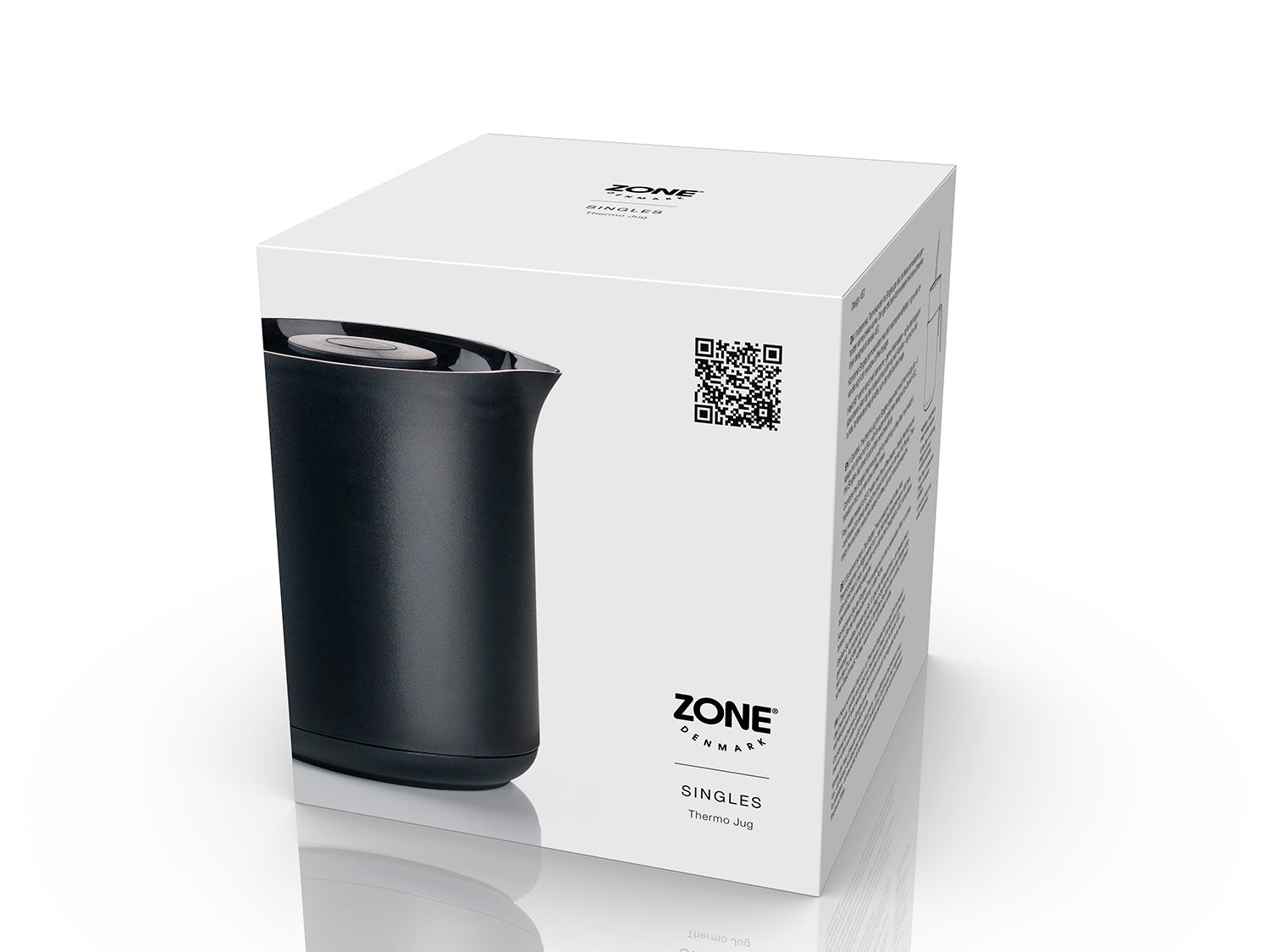 Thermos SINGLES en plastique et verre Noir Zone Denmark - Mathon - 2