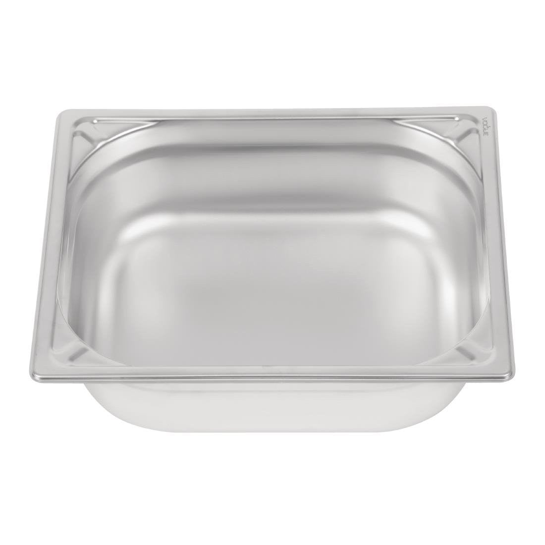 Bac Gastro Inox 18/10 GN 1/2 - H 100 mm - Vogue - Mathon - 1