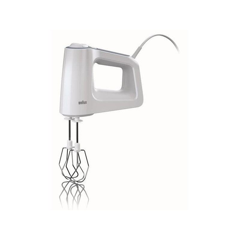 Batteur Fouet Inox Petrin Pied Plastique 500w 5vit     - Hm3135wh Braun - Mathon - 2