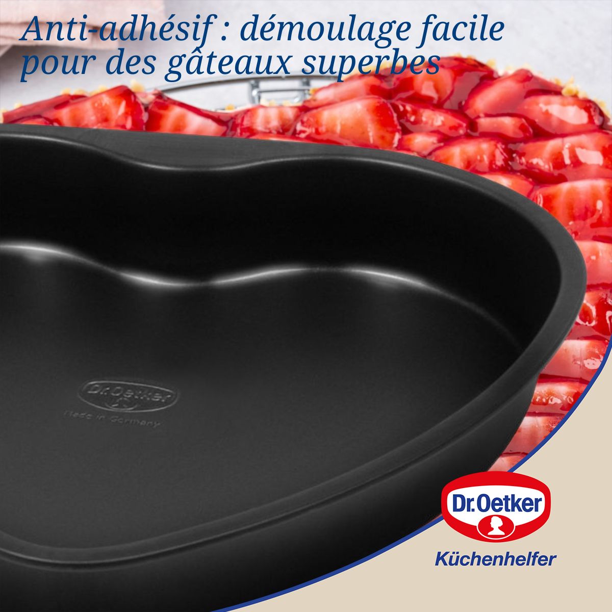 Moule à gâteau cœur 24 cm Dr Oetker Tradition Dr. Oetker - Mathon - 5