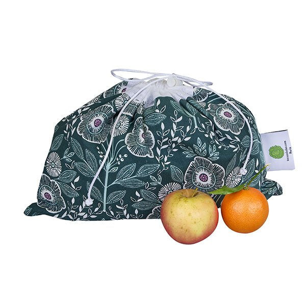 Sac alimentaire Fleurs de jardin Sacasalades by Arminé - Mathon - 2