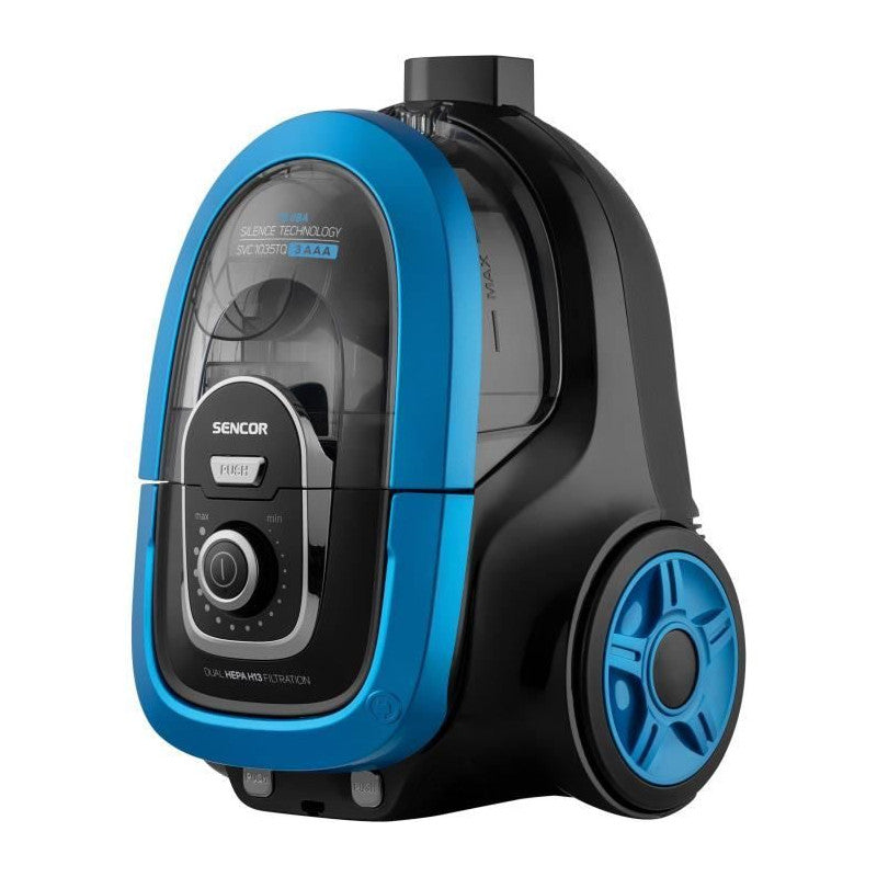 Aspirateur Traineau Sans Sac - Sencor - Svc-1035tq - 750 W - 75 Db - 1 L - Noir / Bleu SENCOR - Mathon - 4