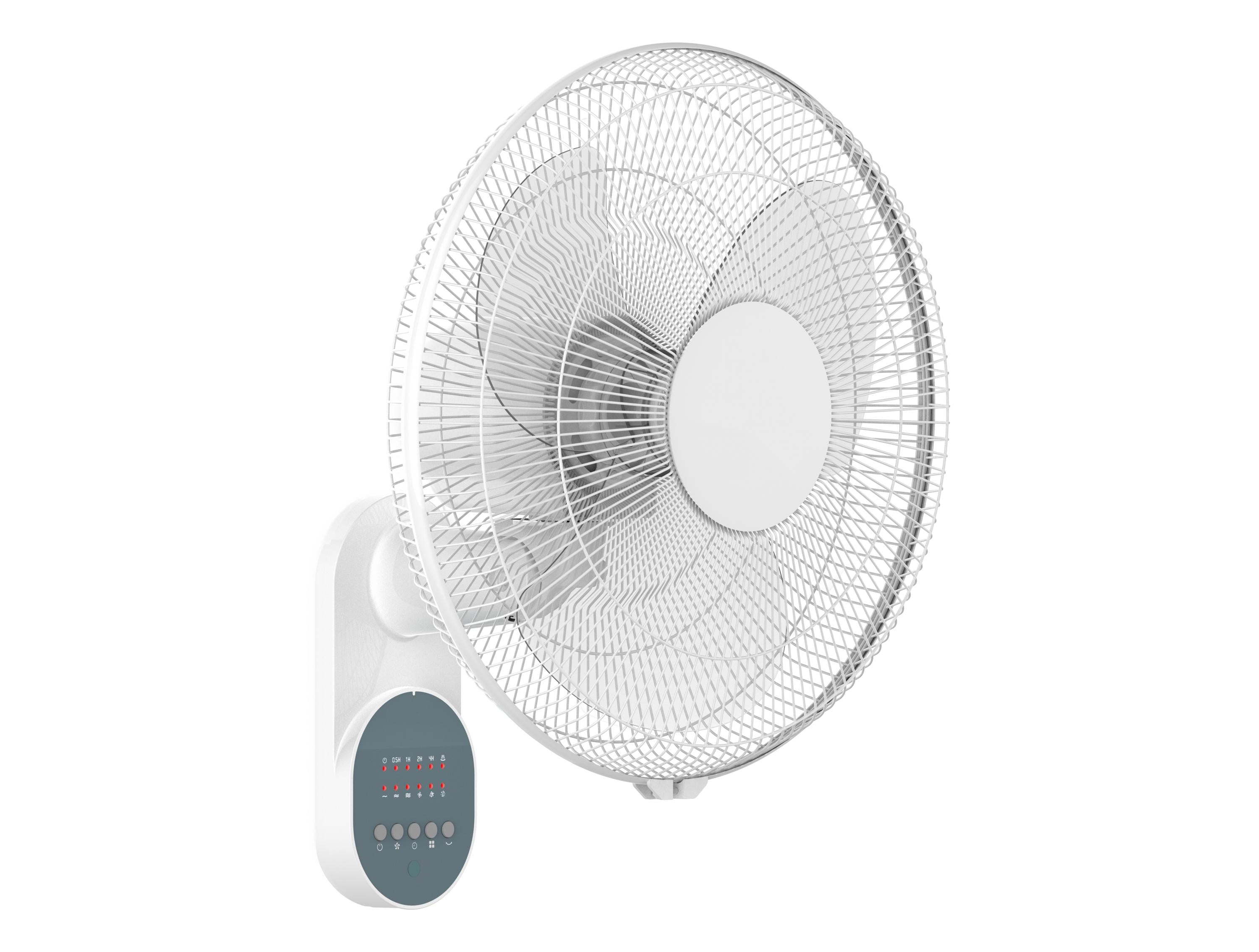Ventilateur mural avec minuterie et 3 vitesses Purline - Mathon - 2
