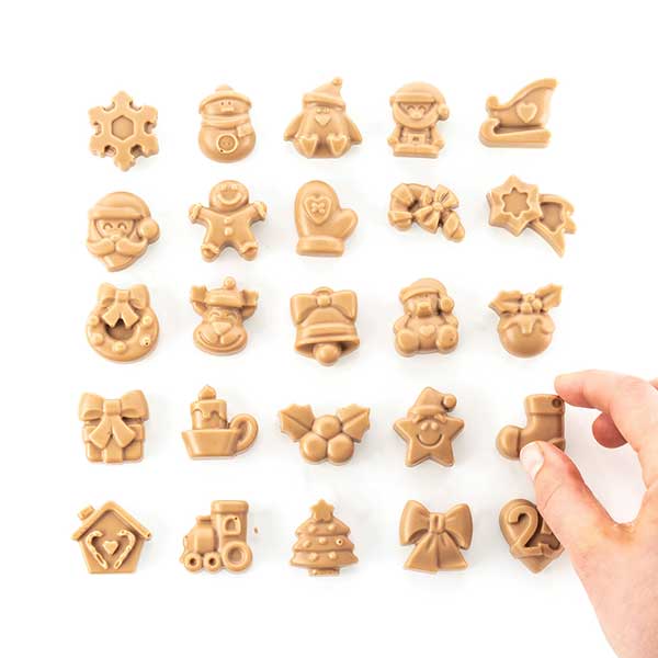 Kit calendrier de l’avent avec moule en silicone Silikomart - Mathon - 6