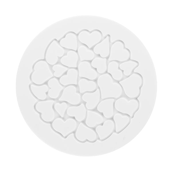 Moule en silicone décor love 18 cm Silikomart - Mathon - 1