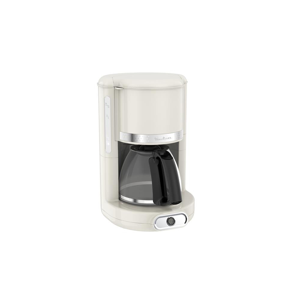 Cafetiere Ivoire 1000w 1,25l 10/15t Design Annee 50 Ivoire   - Fg381a10 Moulinex - Mathon - 3