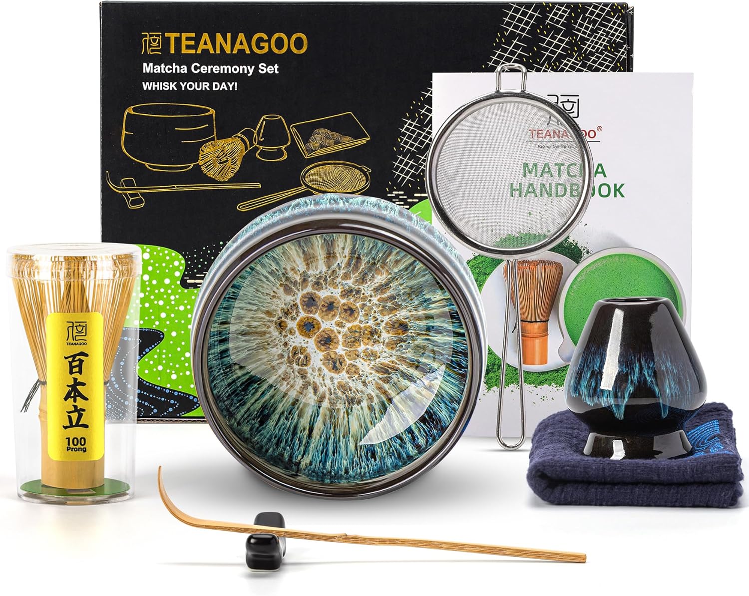 Set de cérémonie du thé matcha 7 pièces complet Vendos85 - Mathon