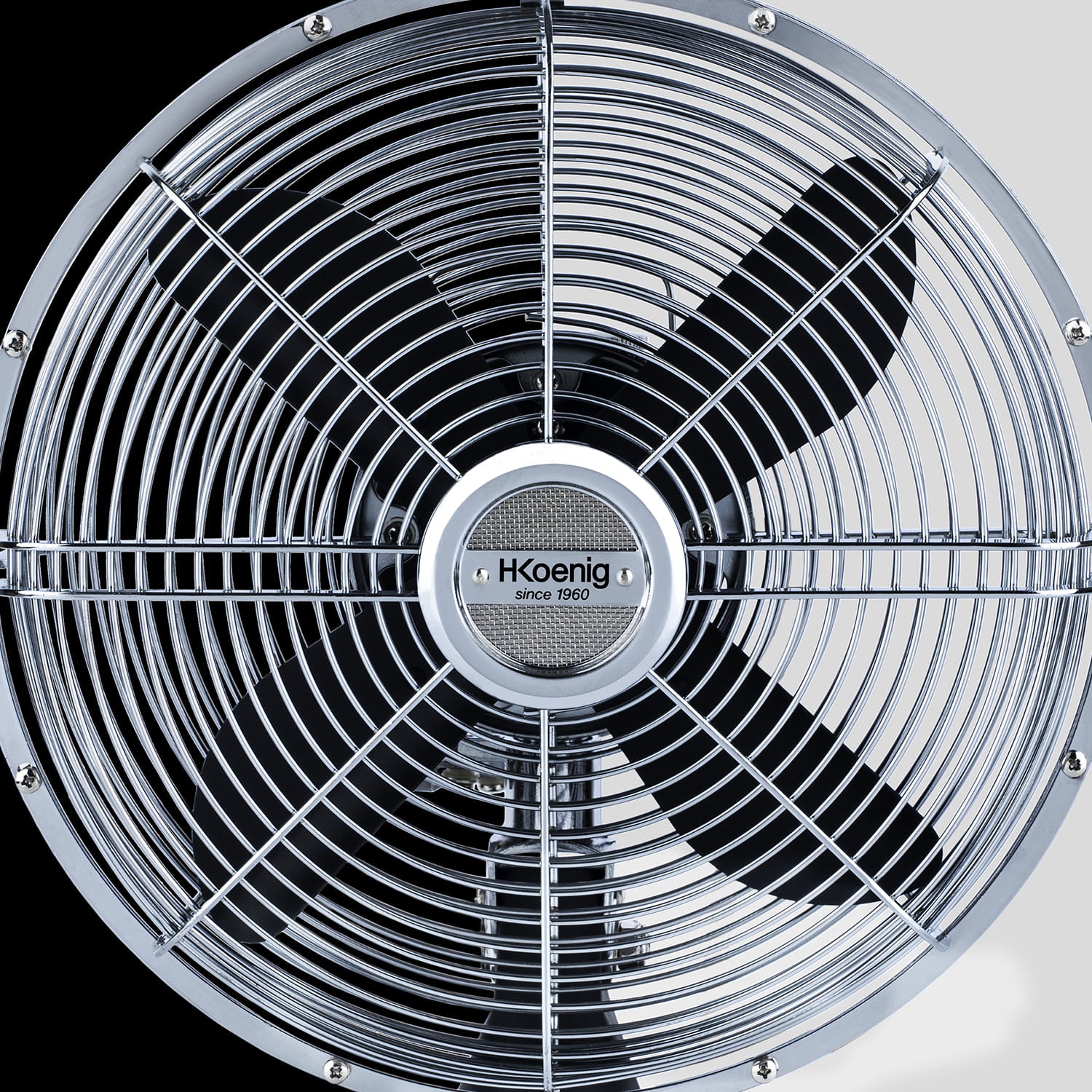 Ventilateur design metal - JOE50 NOIR H.Koenig - Mathon - 7