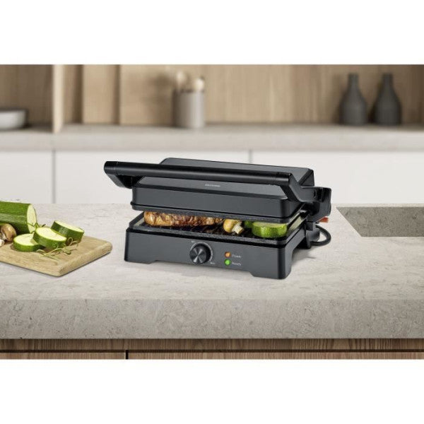 Grill Multifonction électrique -   - Kg2391 - 1800 W - 28 X 17 Cm - Noir Severin - Mathon - 2