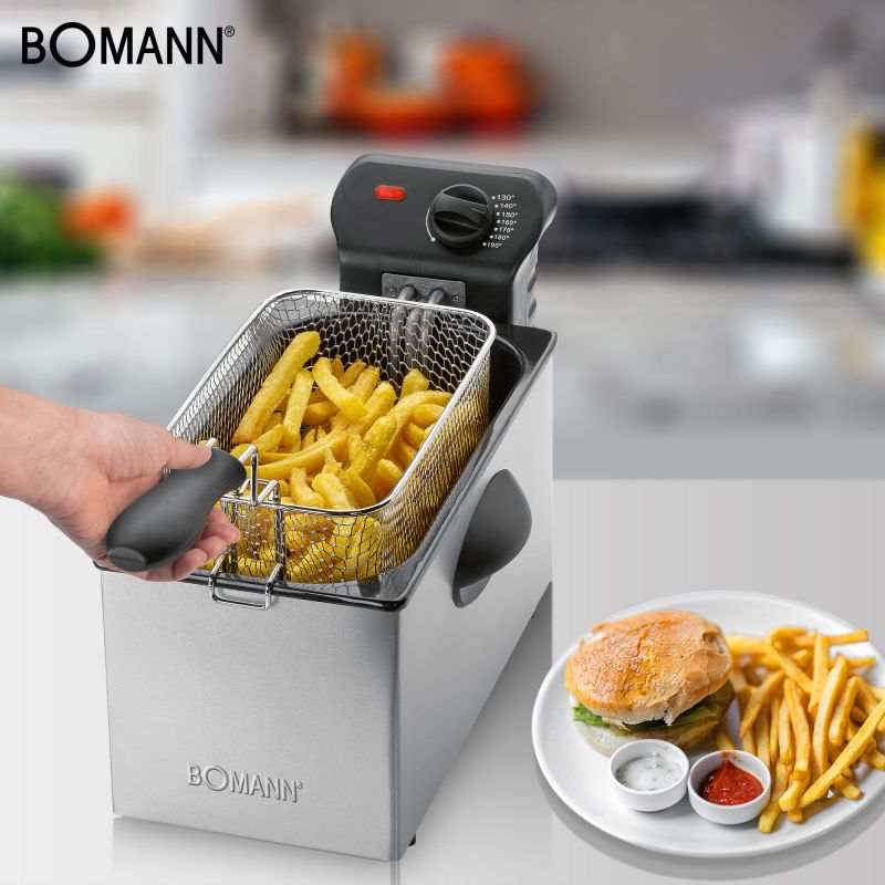 Friteuse en acier inoxydable 3L Bomann FR 2264 CB Bomann - Mathon - 6