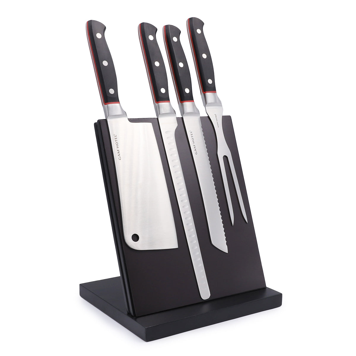 Bloc magnétique 4 couteaux Hiroyuki Gam Hotel - Mathon