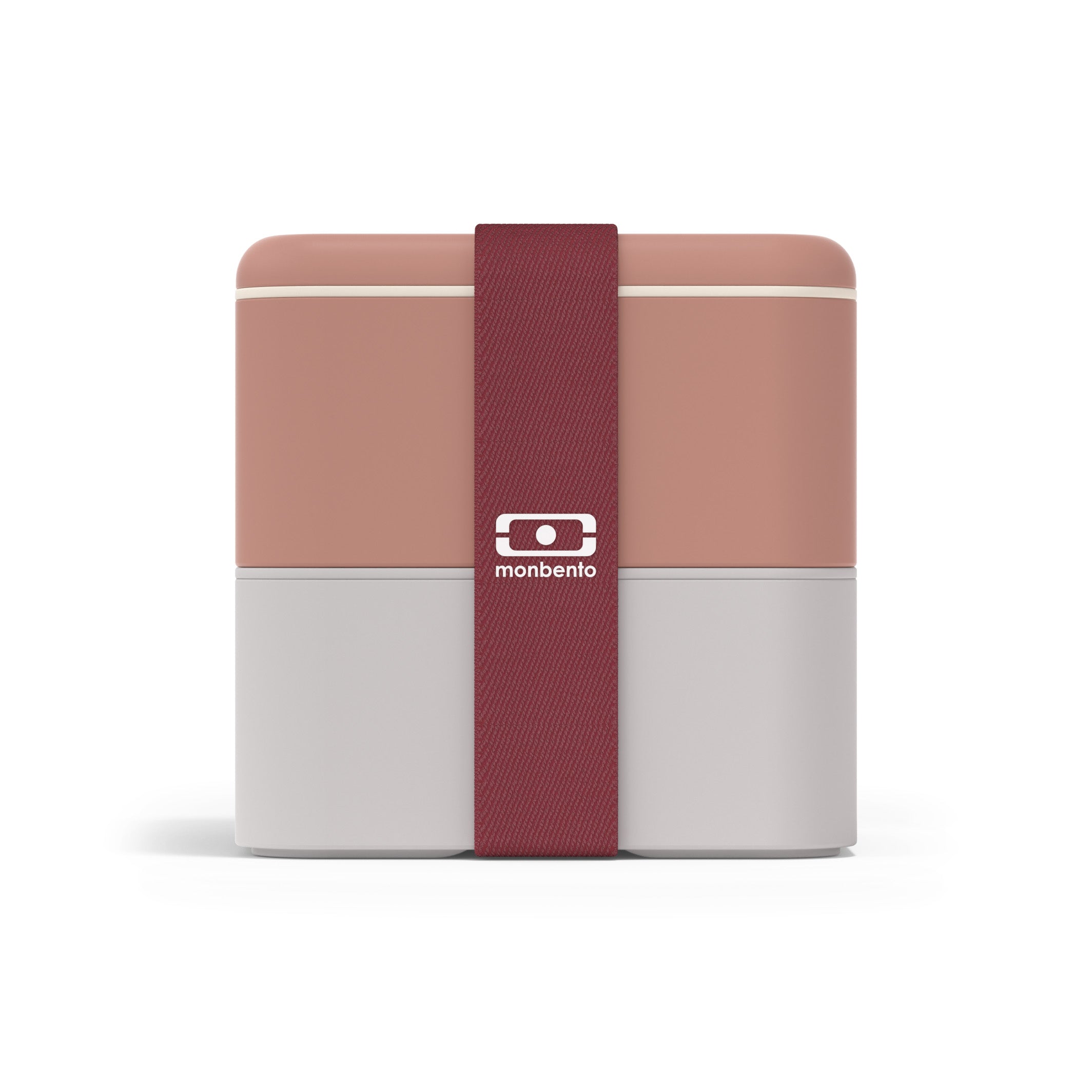 Lunch box 2 compartiments Square 1,7L Made in France Rose/Gris Monbento - Mathon - 2