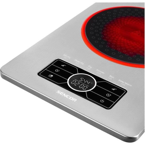 Plaque De Cuisson - Mobile Electrique Plaque Chauffante En Vitrocérami Sencor - Mathon - 2