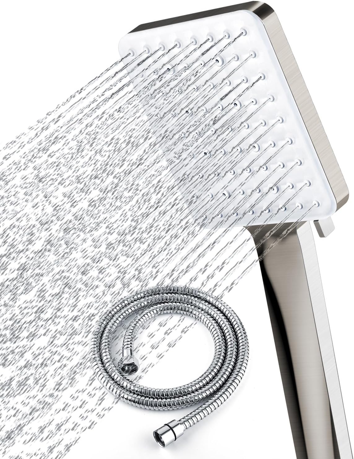 Pommeau de douche doré 6 jets avec tuyau 1,5 m Vendos85 - Mathon