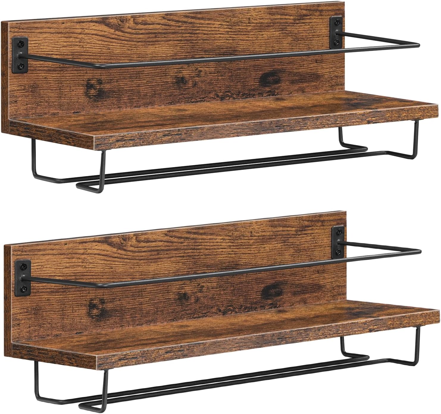 Casier à vin mural métal avec porte-verres intégré Vendos85 - Mathon