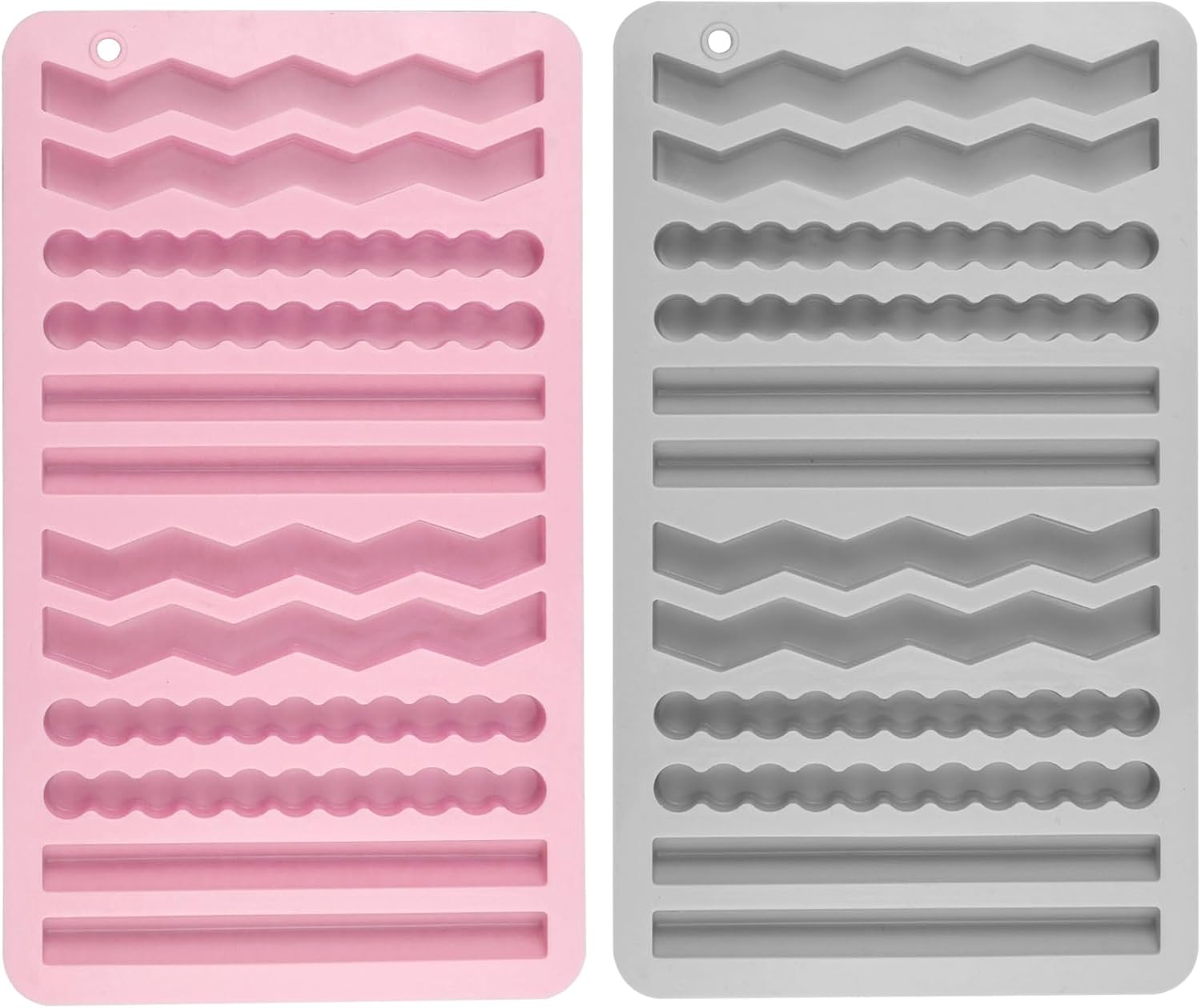2 Pièce Moule en Silicone Patisserie Rectangle,Bâtonnets Biscuits Vendos85 - Mathon