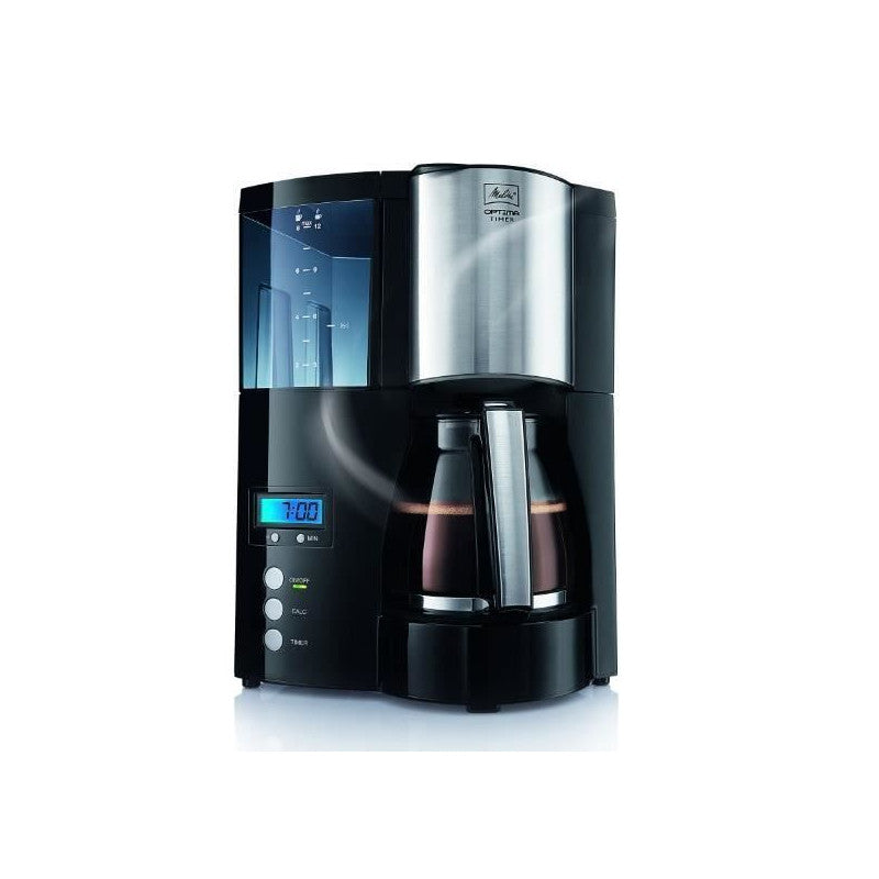 Melitta 100801 Cafetiere Filtre Programmable Optima Timer - Noir Melitta - Mathon - 3