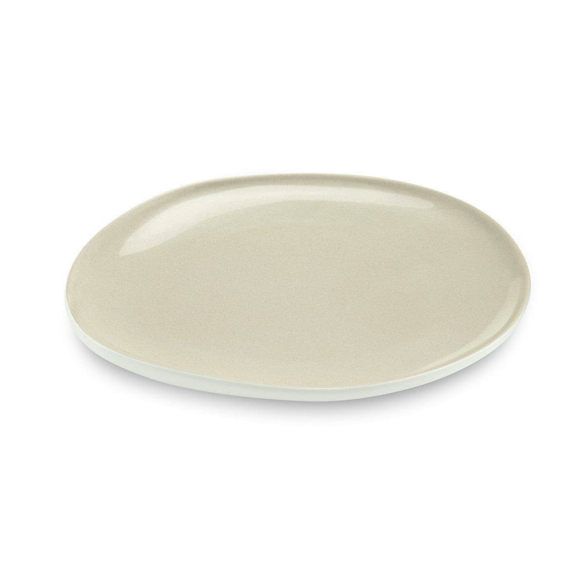 Oslo Blanc - Assiette dessert 22 cm (lot de 6) Médard de Noblat - Mathon - 1
