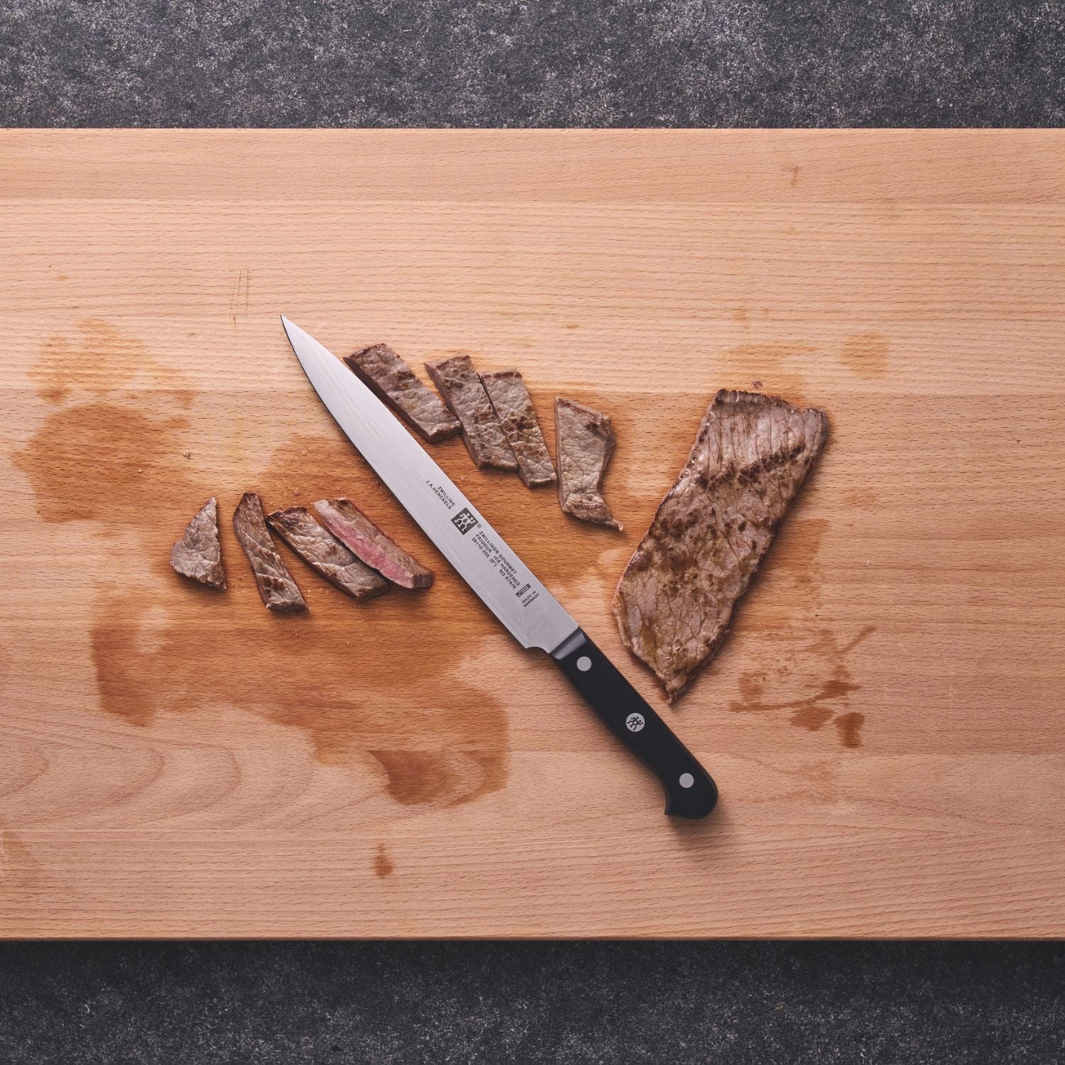 Couteau à trancher 20 cm, Tranchant lisse Zwilling - Mathon - 5