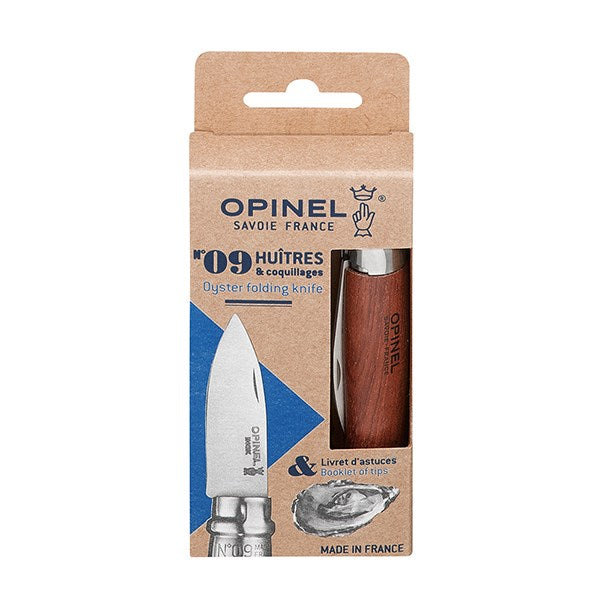 Couteau à huîtres et coquillages pliant N°9 lame inox 6,5 cm Opinel - Mathon - 4