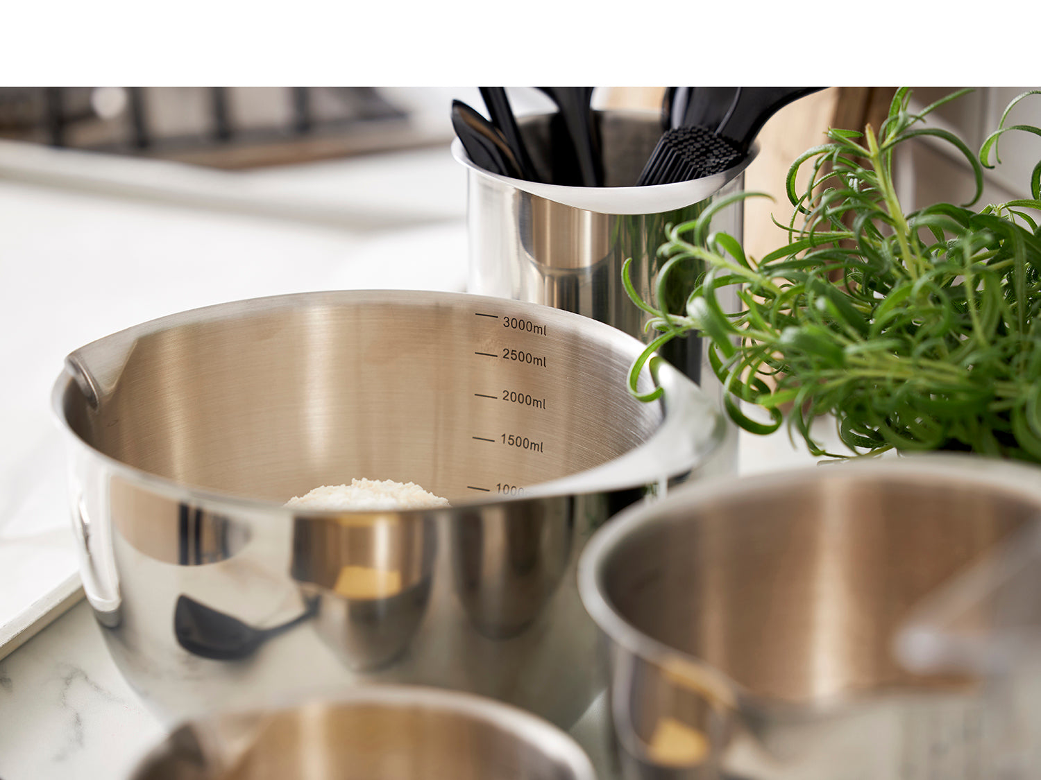 Bol à mixer MARGRETHE en acier Acier Rosti - Mathon - 10