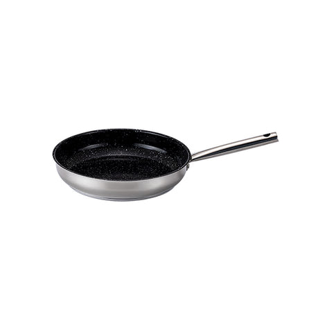 Poêle inox avec revêtement céramique 20 cm  Kitchenpro - Mathon - 1