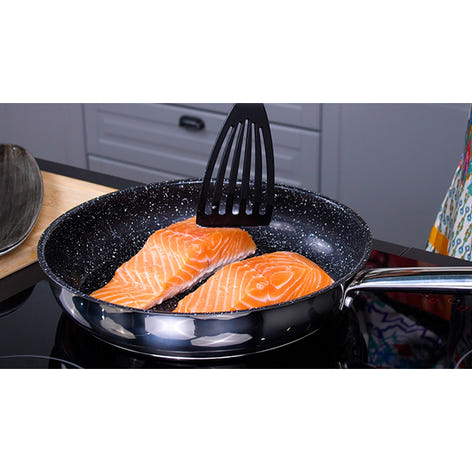 Poêle inox avec revêtement céramique 24 cm  Kitchenpro - Mathon - 2