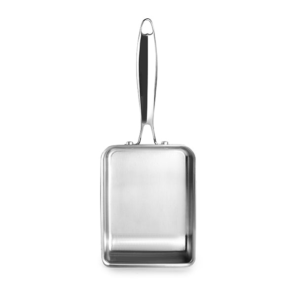 Poêle inox Tamagoyaki rectangulaire 18 cm Ibili - Mathon - 2