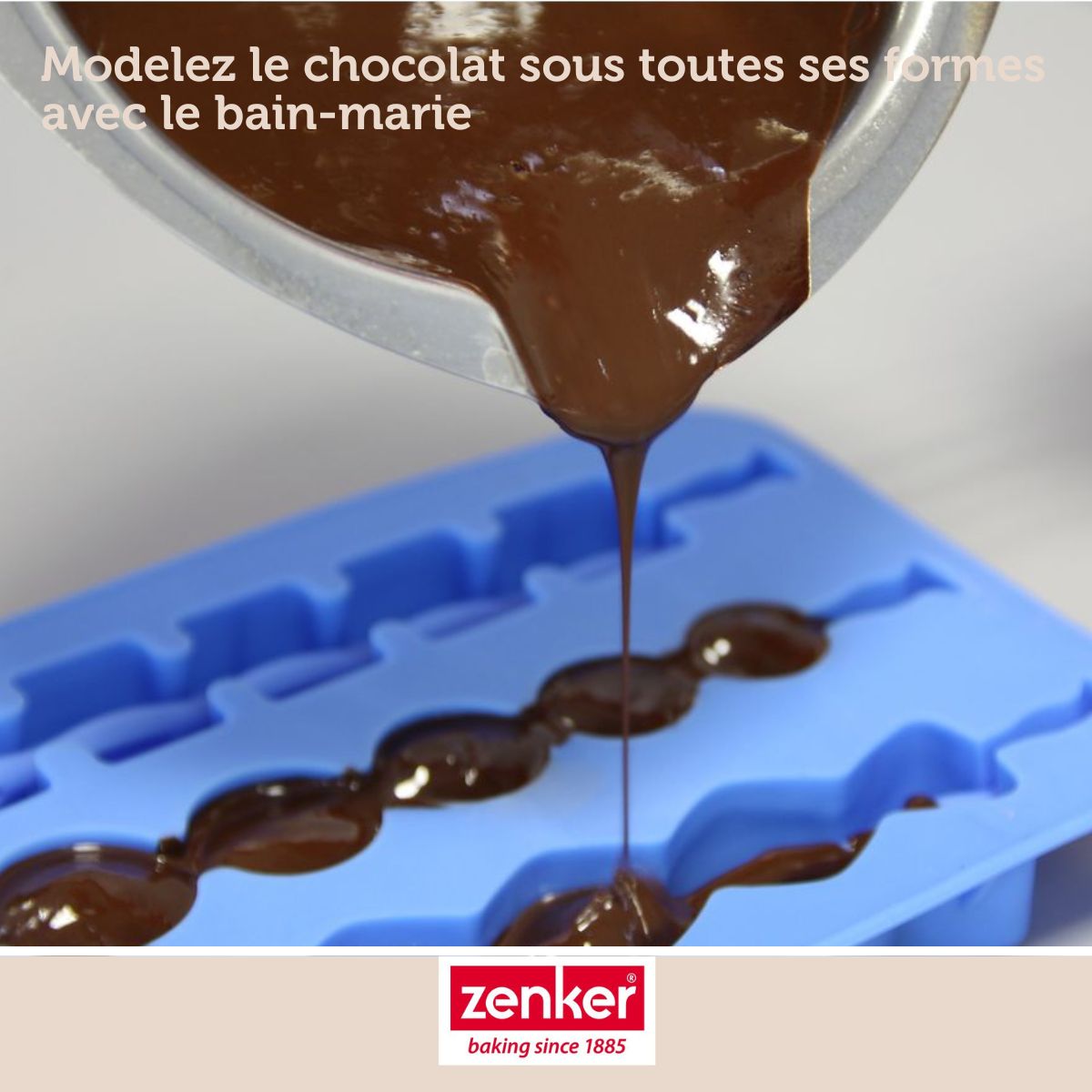 Service à bain marie et pince à friture pour beignets Zenker Smart Pastry Zenker - Mathon - 7