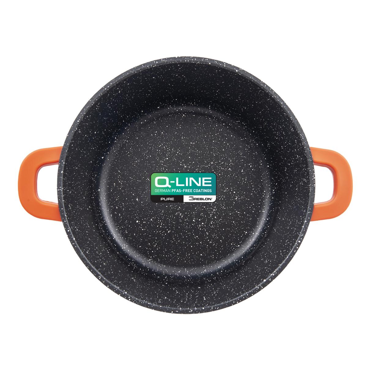 Faitout noir 36cm revêtement céramique - "RobuCook" Laguiole Cuisson - Mathon - 3