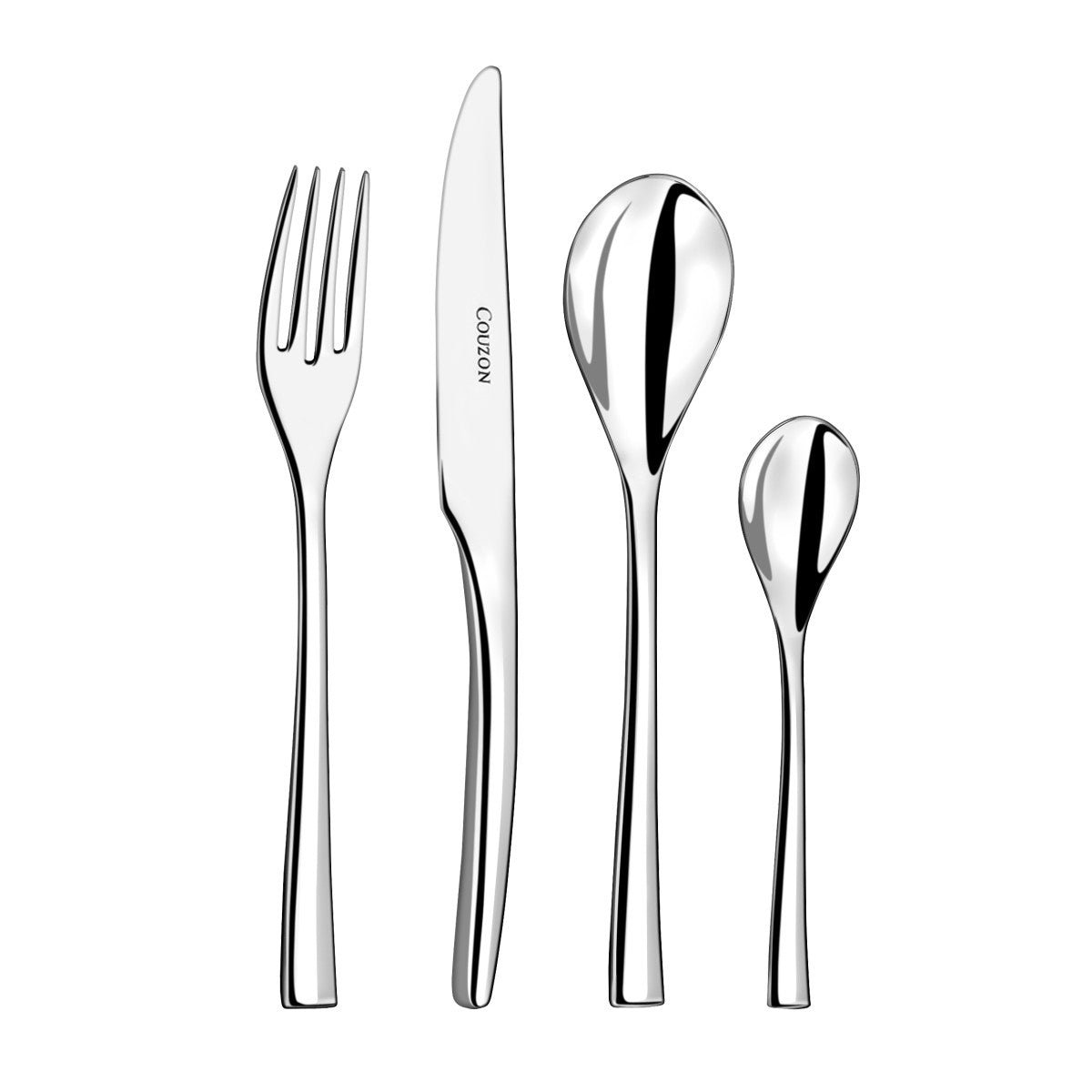 Steel - Ménagère 50 pièces en coffre bois Couzon - Mathon - 2