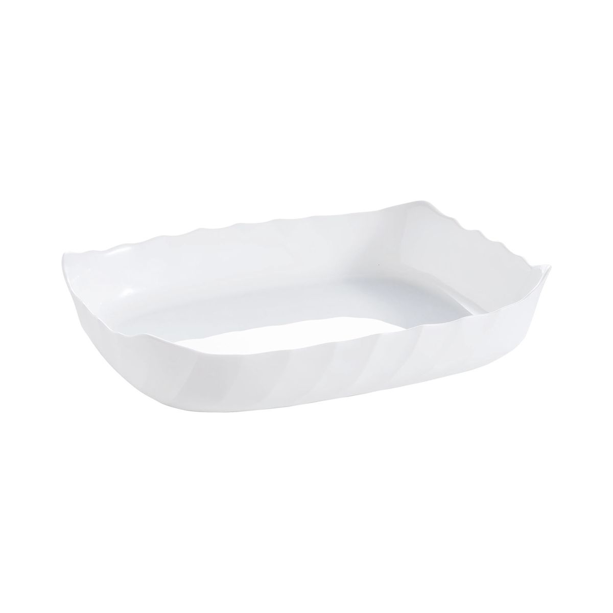 Plat de cuisson blanc 29 x 23 cm Smart Cuisine Trianon Luminarc - Mathon - 2