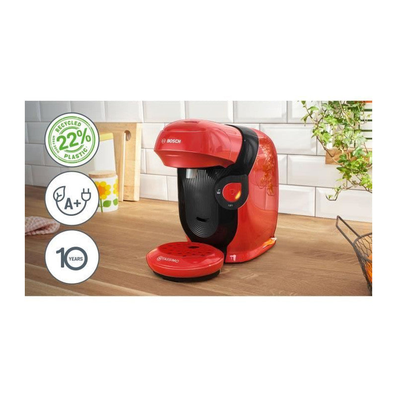 Machine A Café Multi-boissons -   - Tassimo - T11 Style Rouge - 1400 W Bosch - Mathon - 2