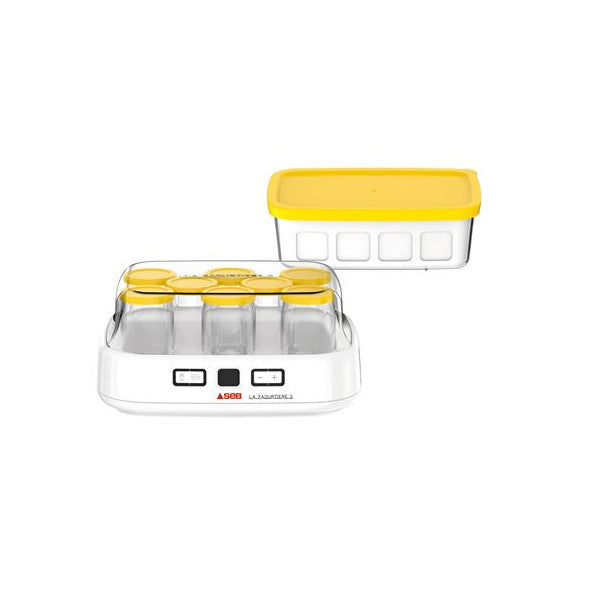 Yaourtière 2 Seb Yg500210 30 W Blanc Et Jaune Seb - Mathon