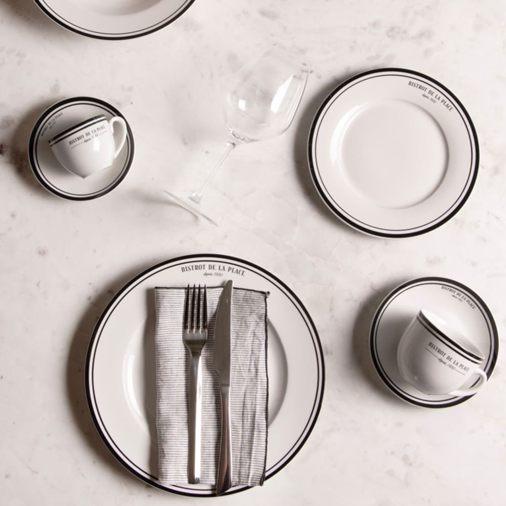 Assiette creuse Bistrot 22 cm (lot de 6) Table passion - Mathon - 3