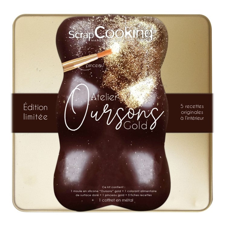 Coffret Oursons Gold édition limitée Scrapcooking - Mathon - 1