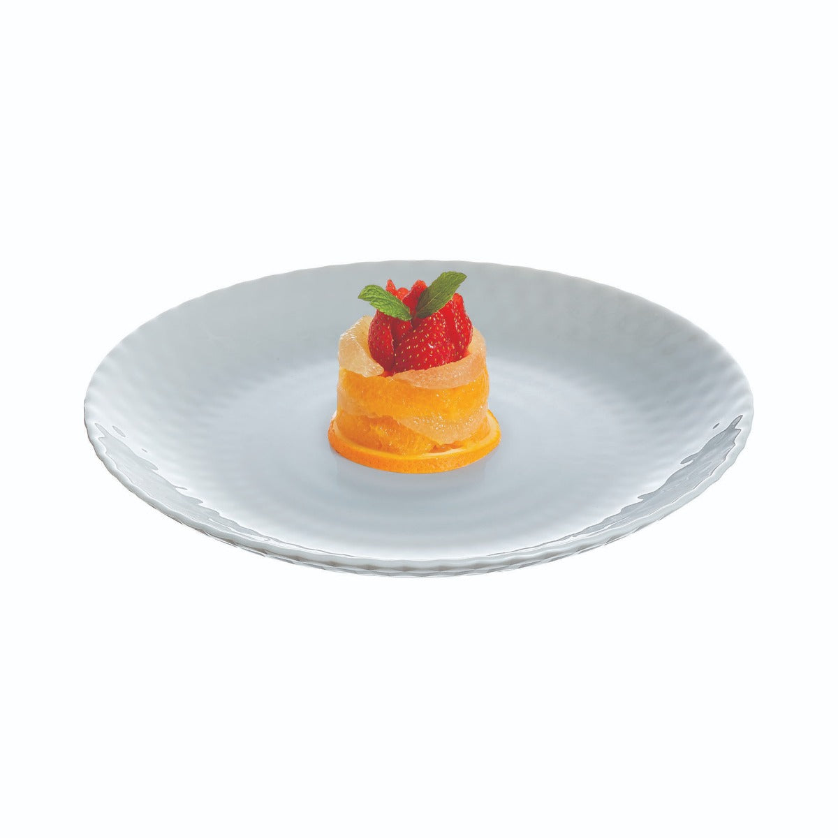 Assiette à dessert grise 19 cm Pampille Luminarc - Mathon - 3