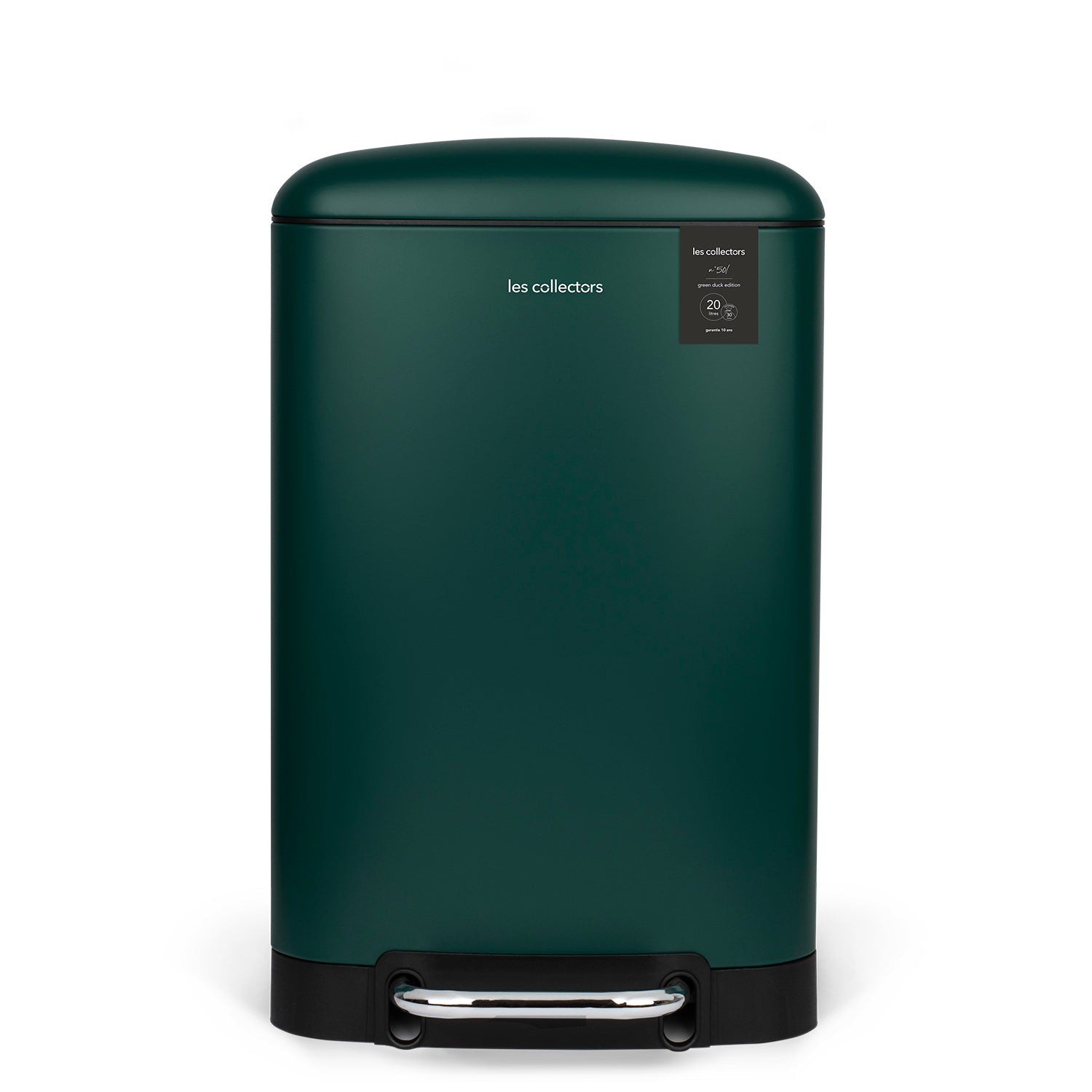 Poubelle à pédale 20L, green duck edition - N°501 Les Collectors - Mathon - 1