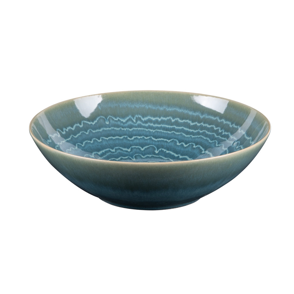 Saladier moon lagon 24 cm Table passion - Mathon - 1