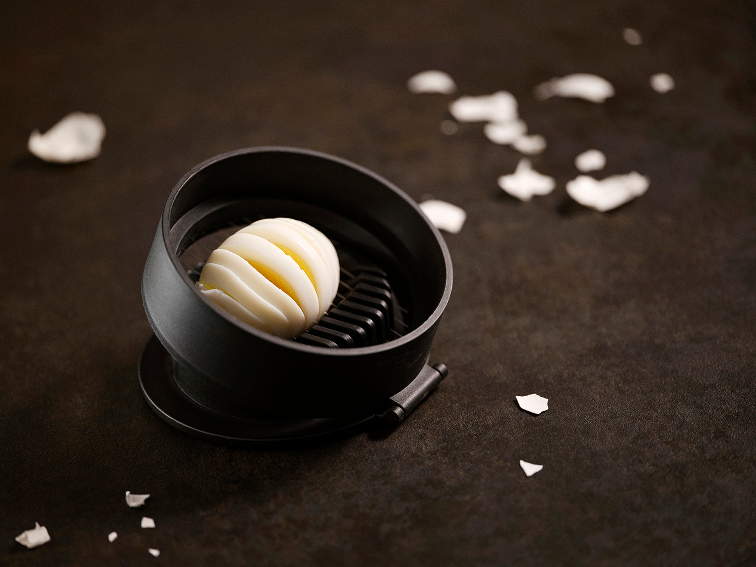 Coupe-œuf SINGLES en polypropylène Noir Zone Denmark - Mathon - 9