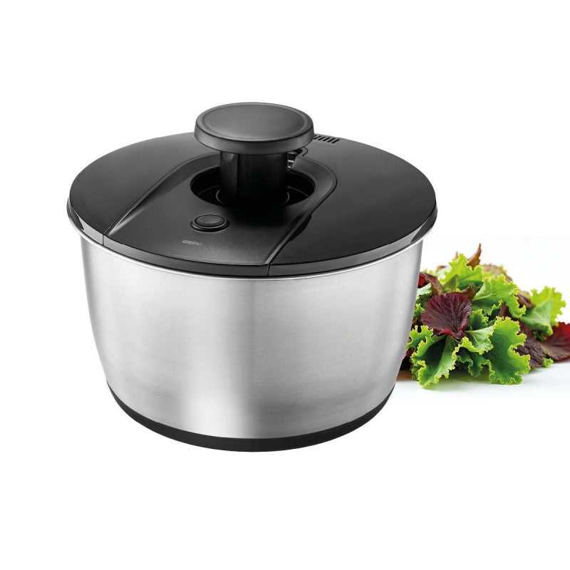 Essoreuse à salade PUSH IT, acier inoxydable, Ø 25 cm Gefu - Mathon - 1