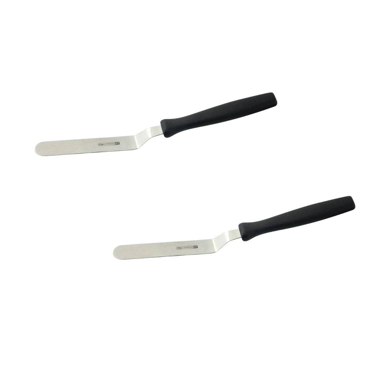 Ensemble de 2 Mini spatules coudées 22,5 cm FM Professional - Mathon - 1