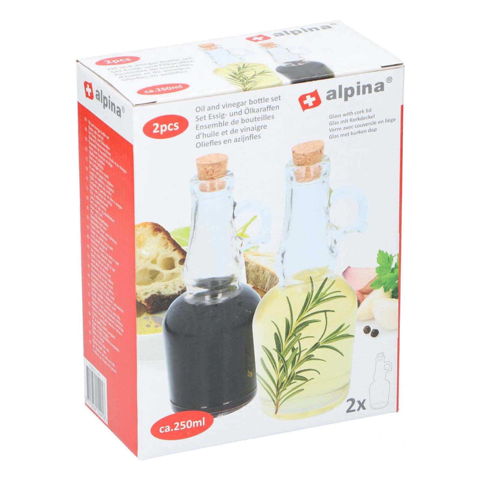 Bouteilles pour Huile Vinaigre Alpina - Mathon - 4