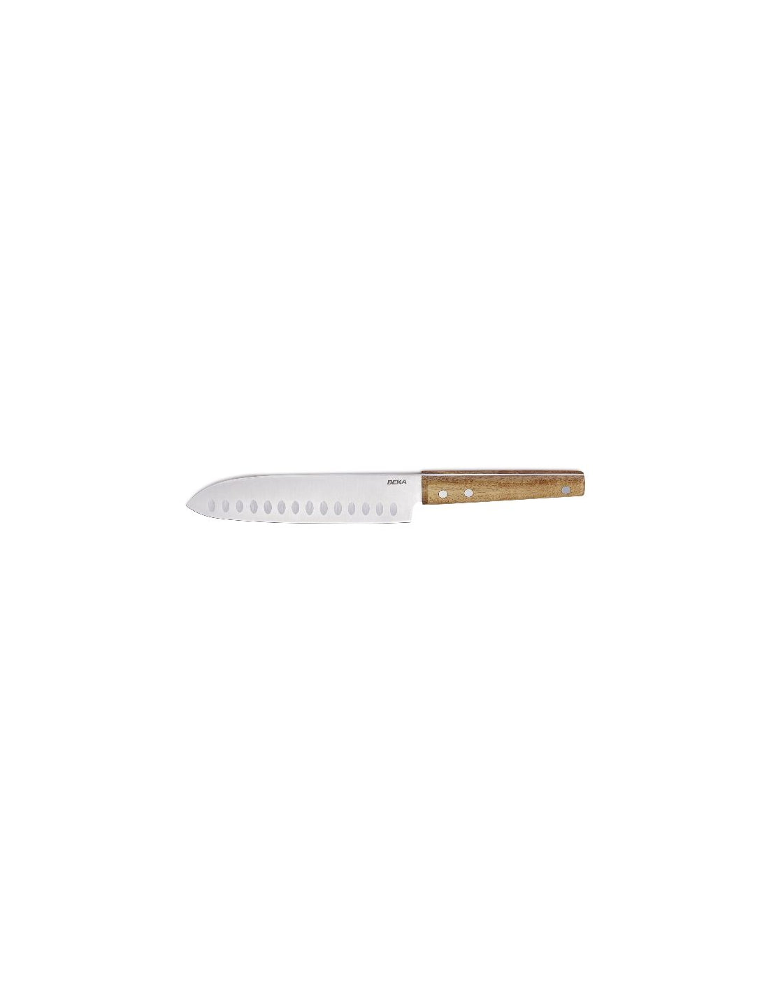 Couteau santoku Nomad 18 cm en acacia Beka - Mathon - 1