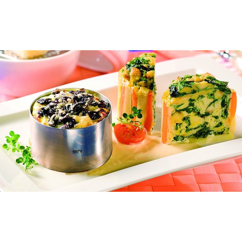 Anneaux pour desserts et hors-d