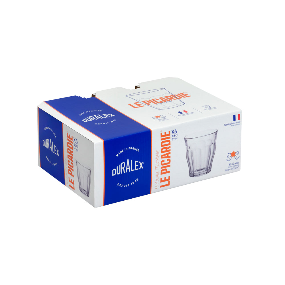 Boîte de 6 gobelets Picardie 16 cl Trend