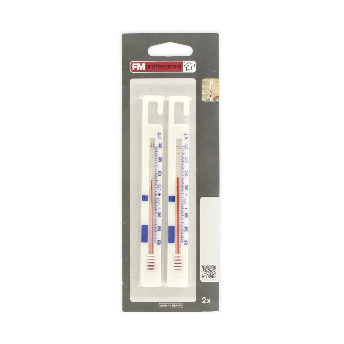 Lot de 2 thermomètres réfrigérateur FM Professional - Mathon - 5