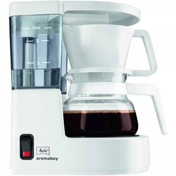 Machine A Cafe - Cafetiere Electrique Melitta  Aromaboy 1015-01 Blanc Melitta - Mathon - 1