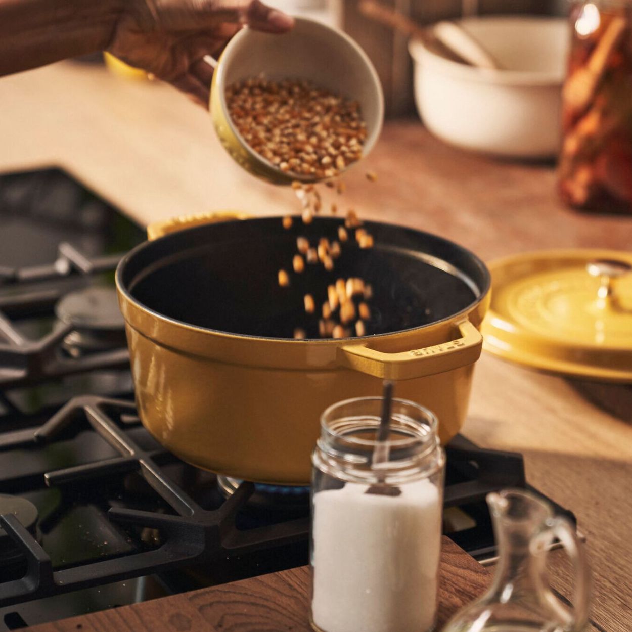 Cocotte 24 cm, Fonte, Rond(e), Citron Staub - Mathon - 4